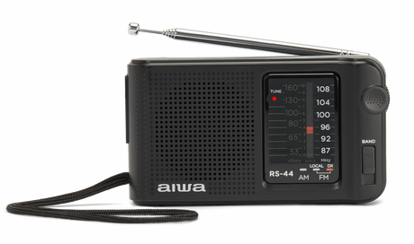 AIWA RS-10 Taschenradio mit AM/FM, FM DX und Kopfhörern