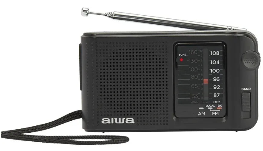 AIWA RS-10 Taschenradio mit AM/FM, FM DX und Kopfhörern