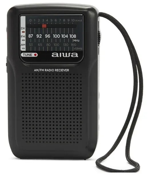 AIWA RS-20 Taschenradio mit AM/FM, FM DX und Kopfhörern