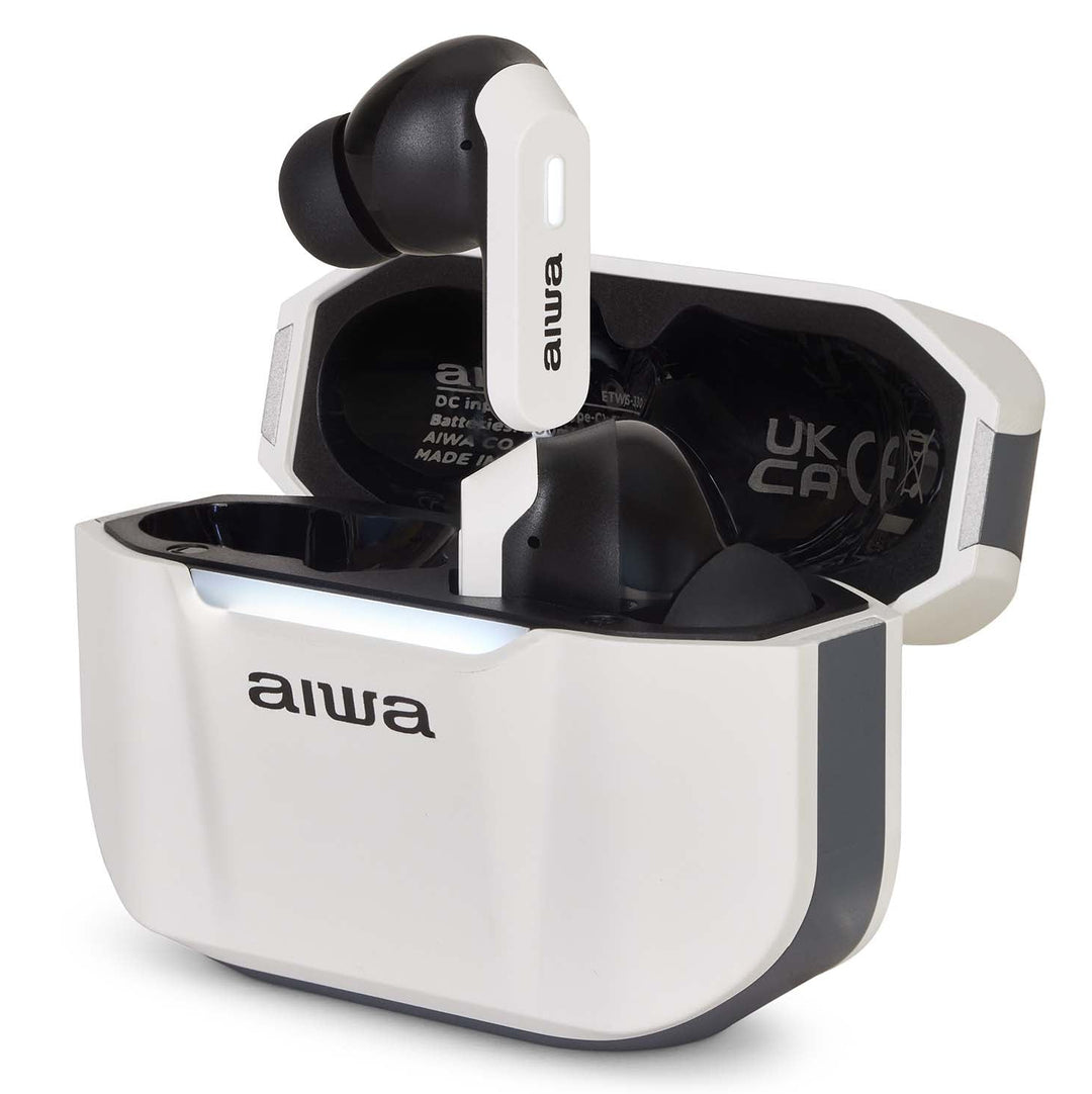 Aiwa ETWS-330WT TWS-Ohrhörer, Weiß