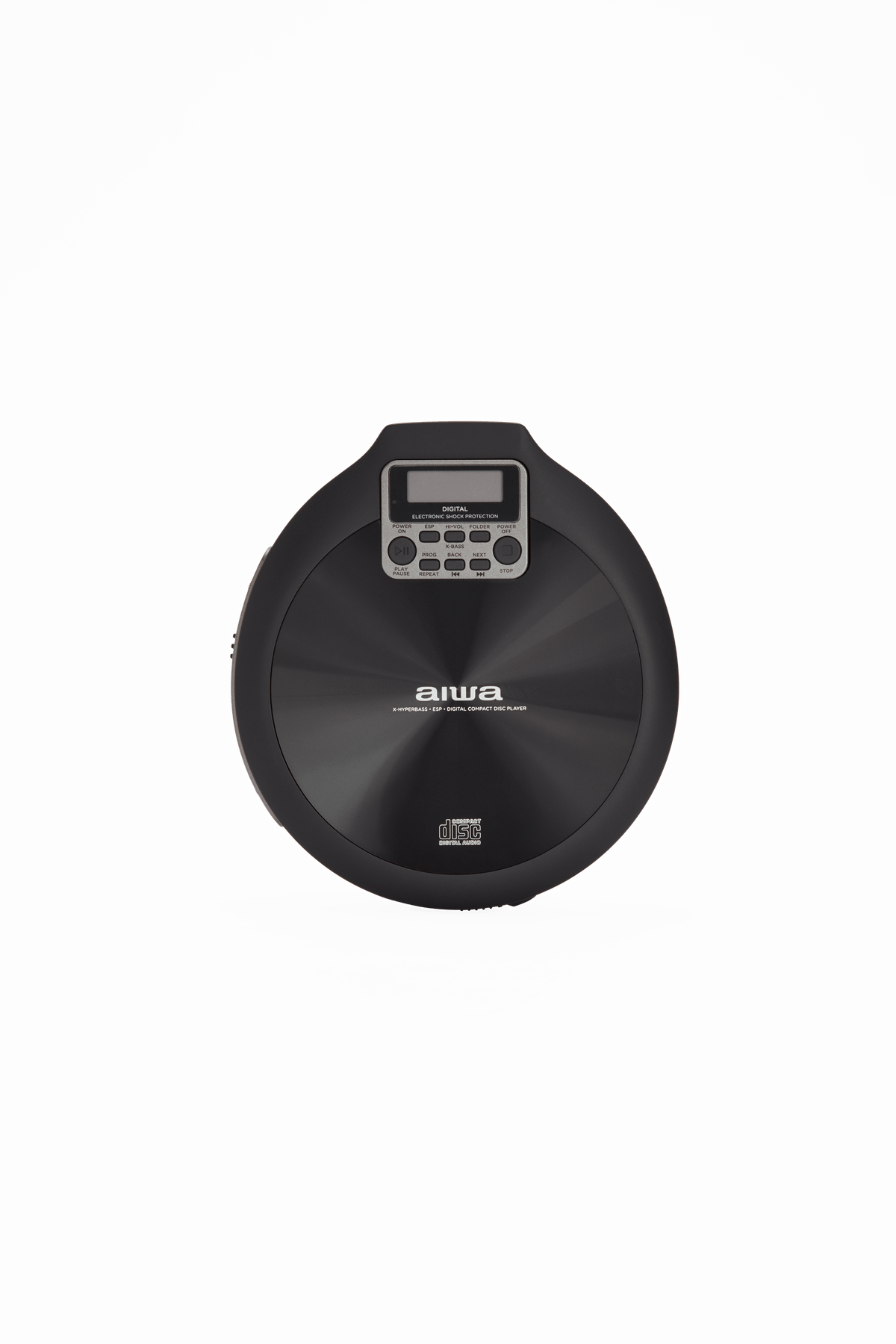 AIWA PCP-850 Bærbar CD-afspiller – MP3 & Anti-Shock, sort