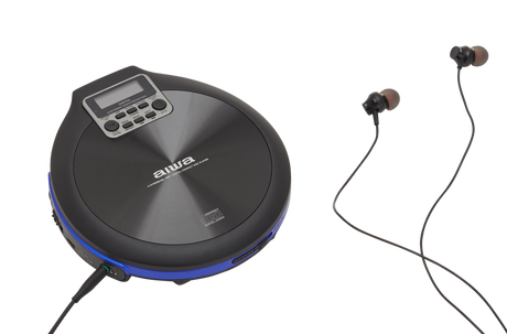 AIWA PCP-850 tragbarer CD-Player – MP3 & Anti-Shock, blau