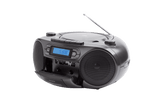 AIWA RC-250 Boombox – CD, Kassette, Bluetooth & FM, schwarz
