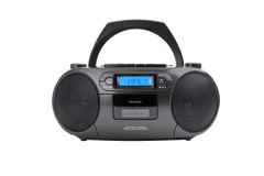 AIWA RC-250 Boombox – CD, Kassette, Bluetooth & FM, schwarz