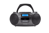 AIWA RC-250 Boombox – CD, Kassette, Bluetooth & FM, schwarz