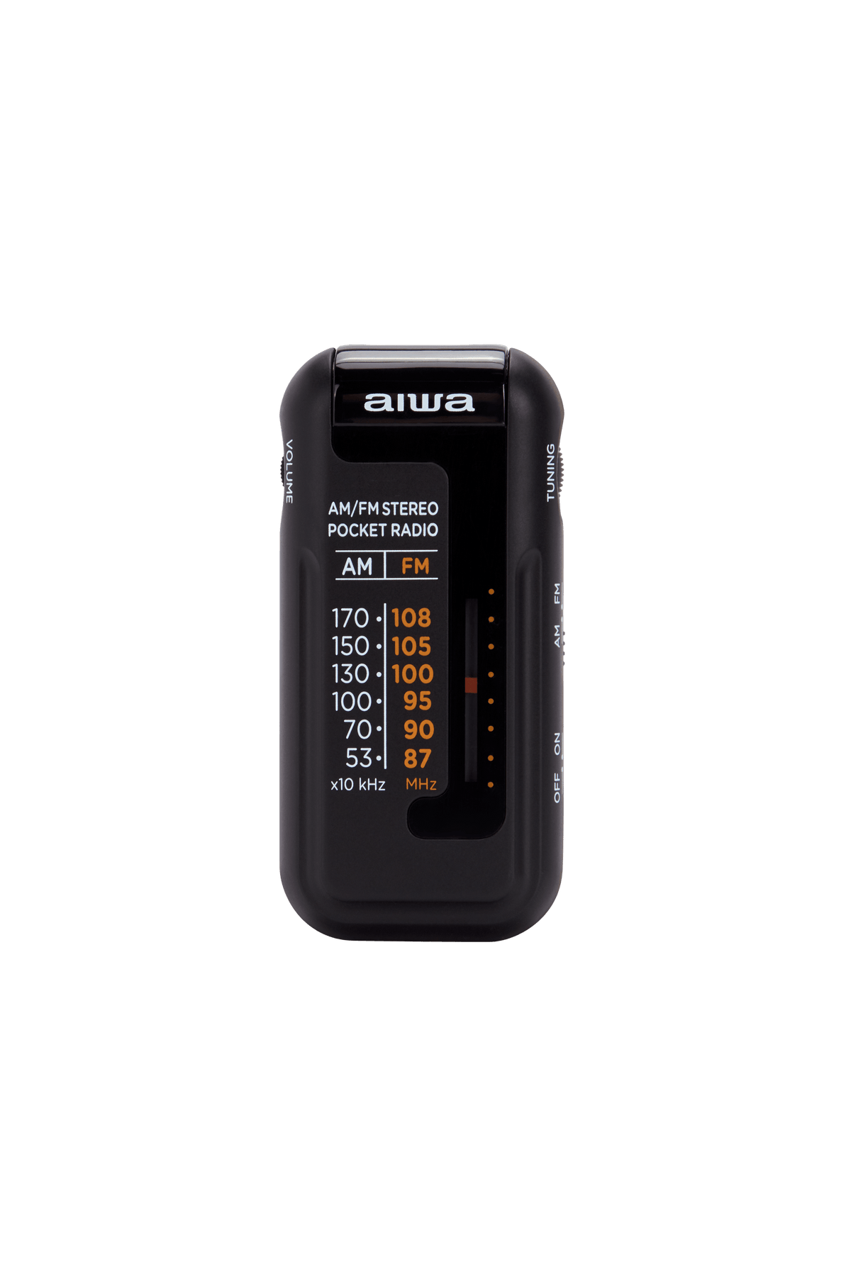 Aiwa RM-10BK tragbares Radio, Schwarz