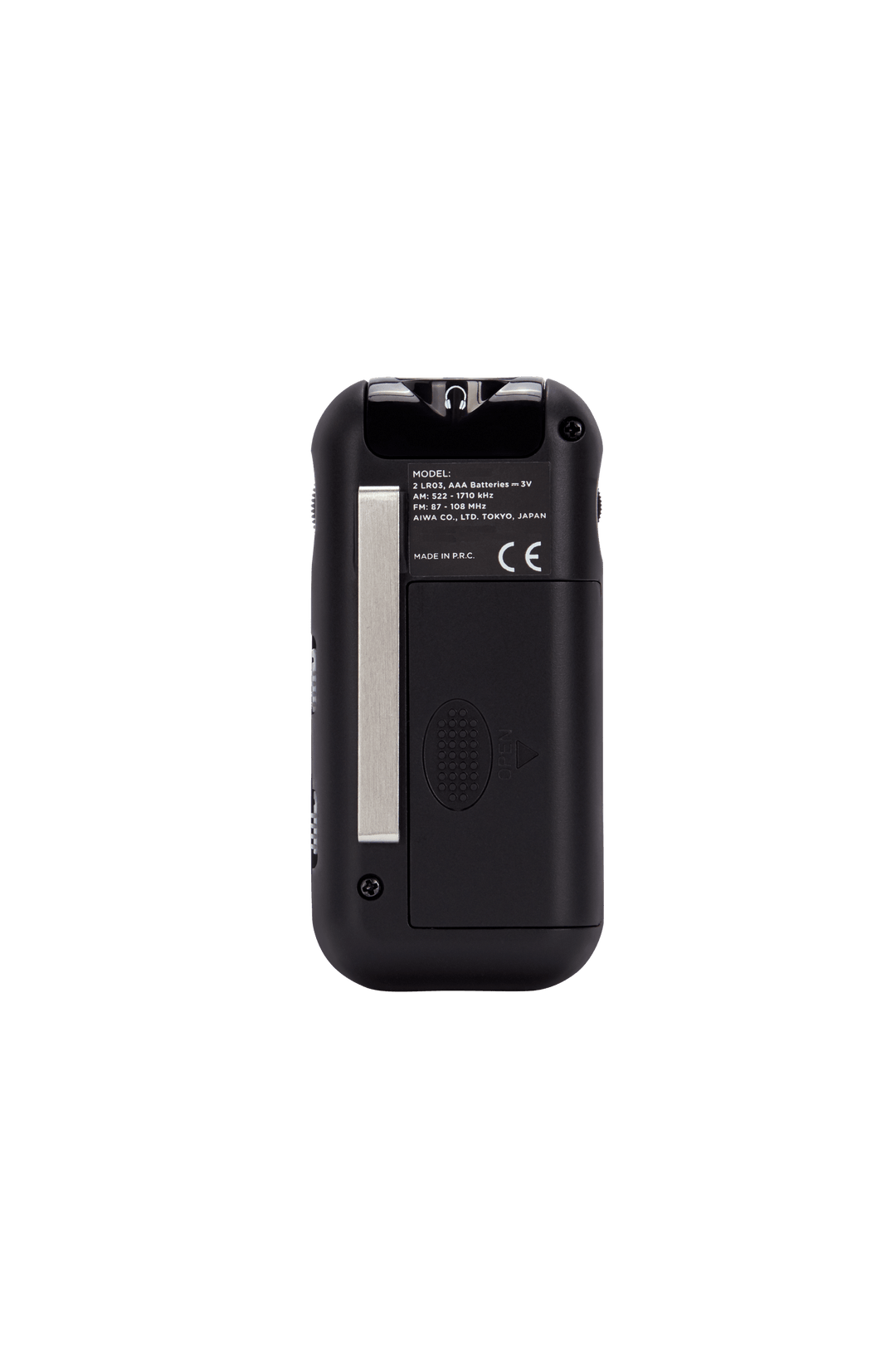 Aiwa RM-10BK tragbares Radio, Schwarz
