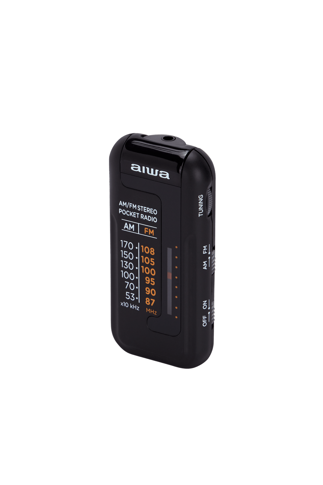Aiwa RM-10BK tragbares Radio, Schwarz