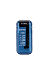 Aiwa RM-10BL tragbares Radio, Blau
