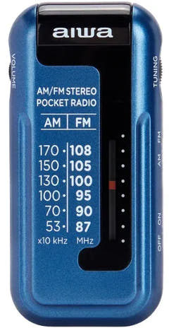 Aiwa RM-10BL tragbares Radio, Blau