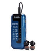 Aiwa RM-10BL tragbares Radio, Blau
