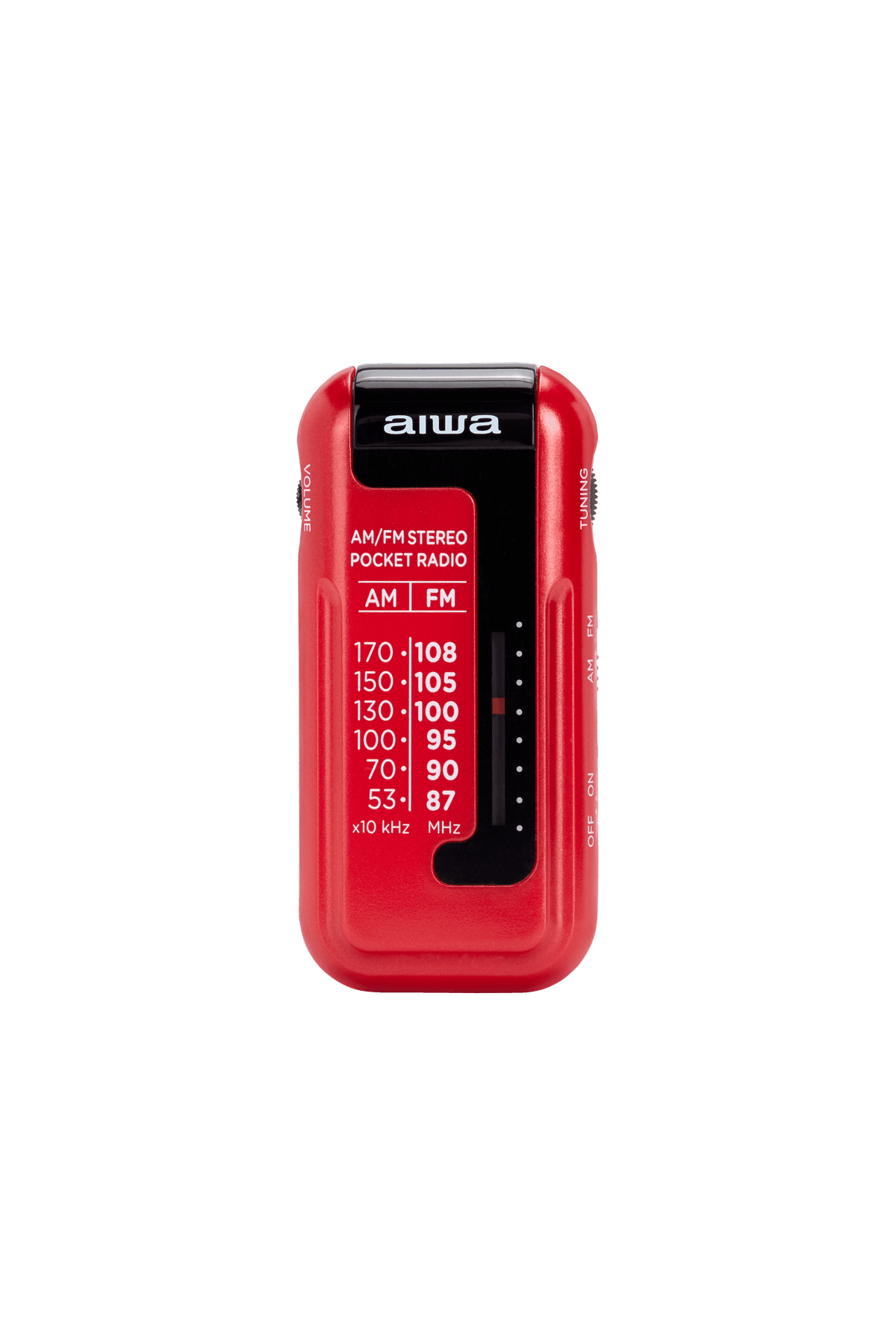 Aiwa RM-10RD tragbares Radio, Rot