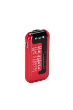 Aiwa RM-10RD tragbares Radio, Rot