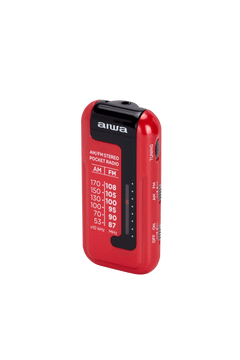 Aiwa RM-10RD tragbares Radio, Rot