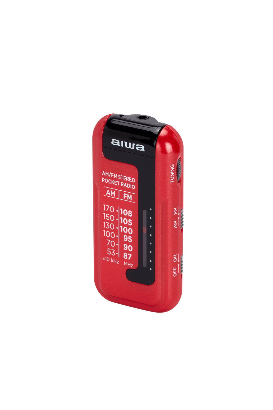 Aiwa RM-10RD tragbares Radio, Rot