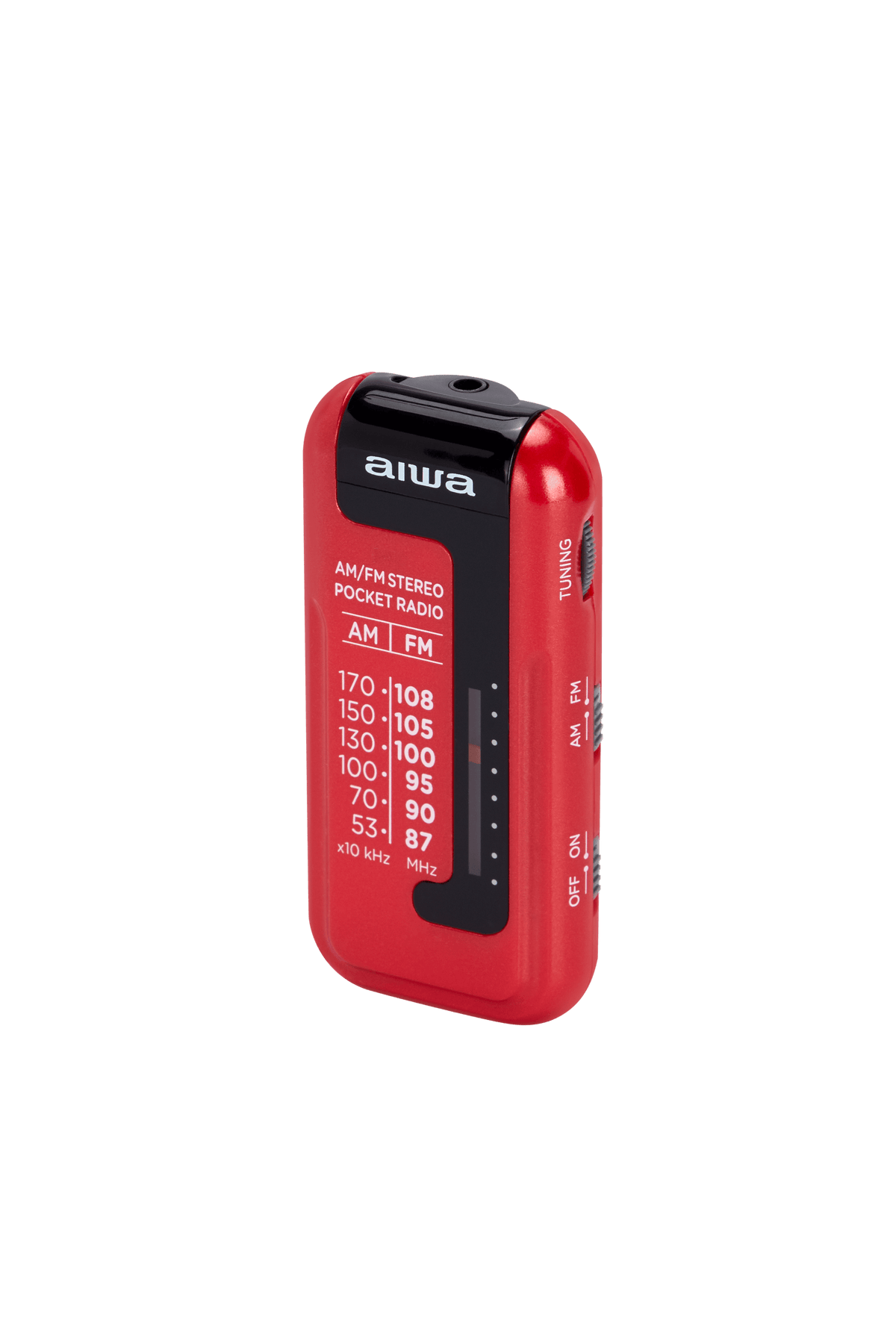 Aiwa RM-10RD tragbares Radio, Rot