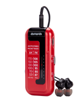 Aiwa RM-10RD tragbares Radio, Rot