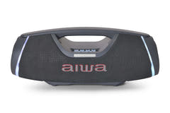 AIWA SPB-680 – 20W Tragbarer Bluetooth Party-Lautsprecher mit RGB-Beleuchtung, Grau