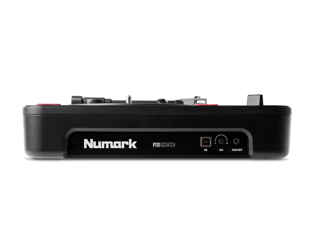 Numark PT01 Scratch Plattenspieler (Schwarz)