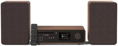 Pure Classic Stereo Hi-Fi System – DAB+, CD, Bluetooth, 100W, Walnuss
