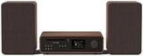 Pure Classic Stereo Hi-Fi System – DAB+, CD, Bluetooth, 100W, Walnuss