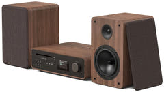 Pure Classic Stereo Hi-Fi System – DAB+, CD, Bluetooth, 100W, Walnuss
