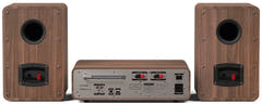 Pure Classic Stereo Hi-Fi System – DAB+, CD, Bluetooth, 100W, Walnuss