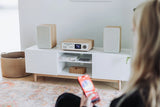 Pure Classic Stereo Hi-Fi System – DAB+, CD, Bluetooth, 100W, Eiche