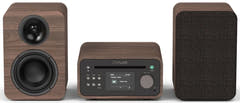 Pure Classic Stereo Mini Hi-Fi System – DAB+, CD, Bluetooth, 40W, Walnuss