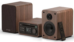 Pure Classic Stereo Mini Hi-Fi System – DAB+, CD, Bluetooth, 40W, Walnuss
