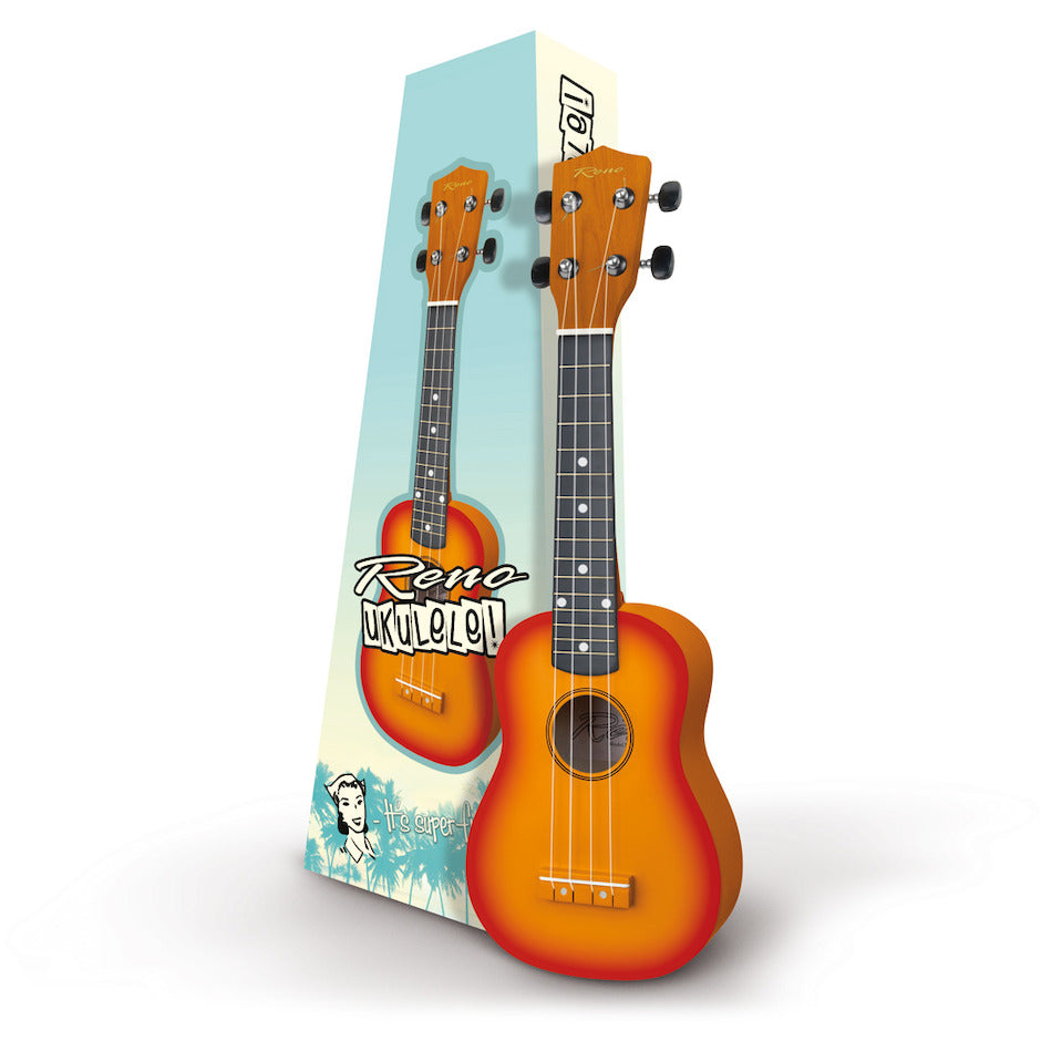 Reno RU150 Sopran Ukulele (Rot)