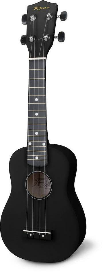 Reno RU150 Sopran Ukulele (Schwarz)