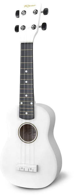 Reno RU150 Ukulele, White