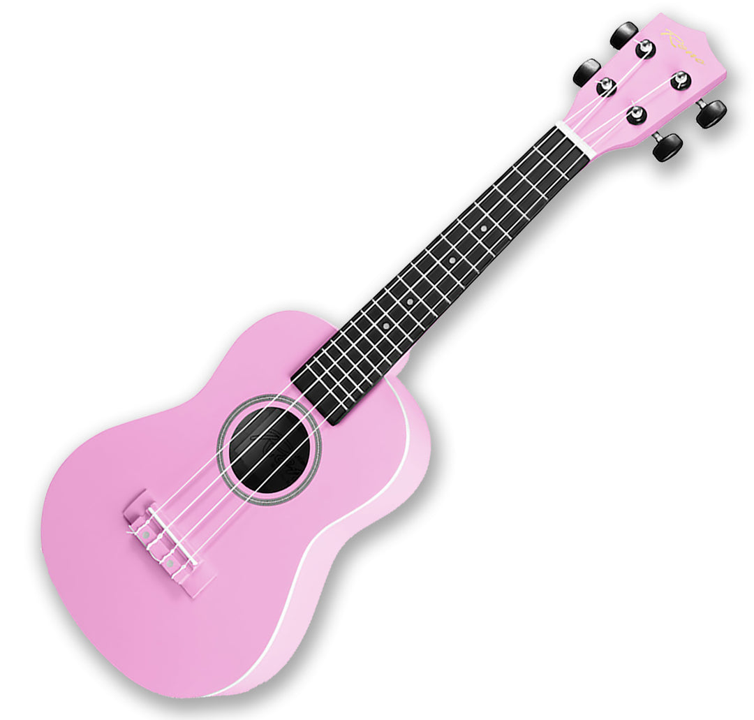Reno RU300 Grand Konzert Ukulele (Pink)