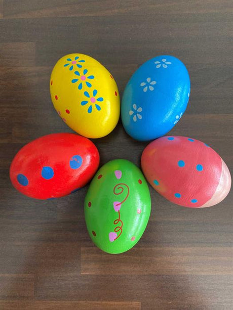 Rhythmusei - Egg Shaker - 5 Stück Packung