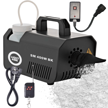 LIGHT4ME SM 400W BK Schneemaschine