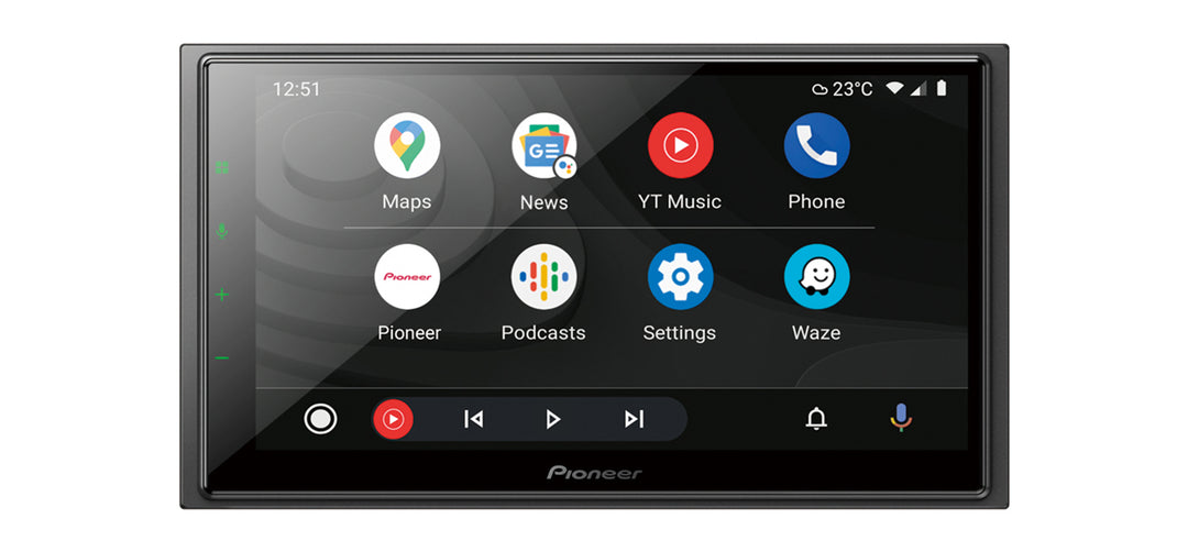 Pioneer SPH-EVO64DAB 2-DIN Bilstereo m. Trådløs CarPlay, DAB Radio und Bluetooth