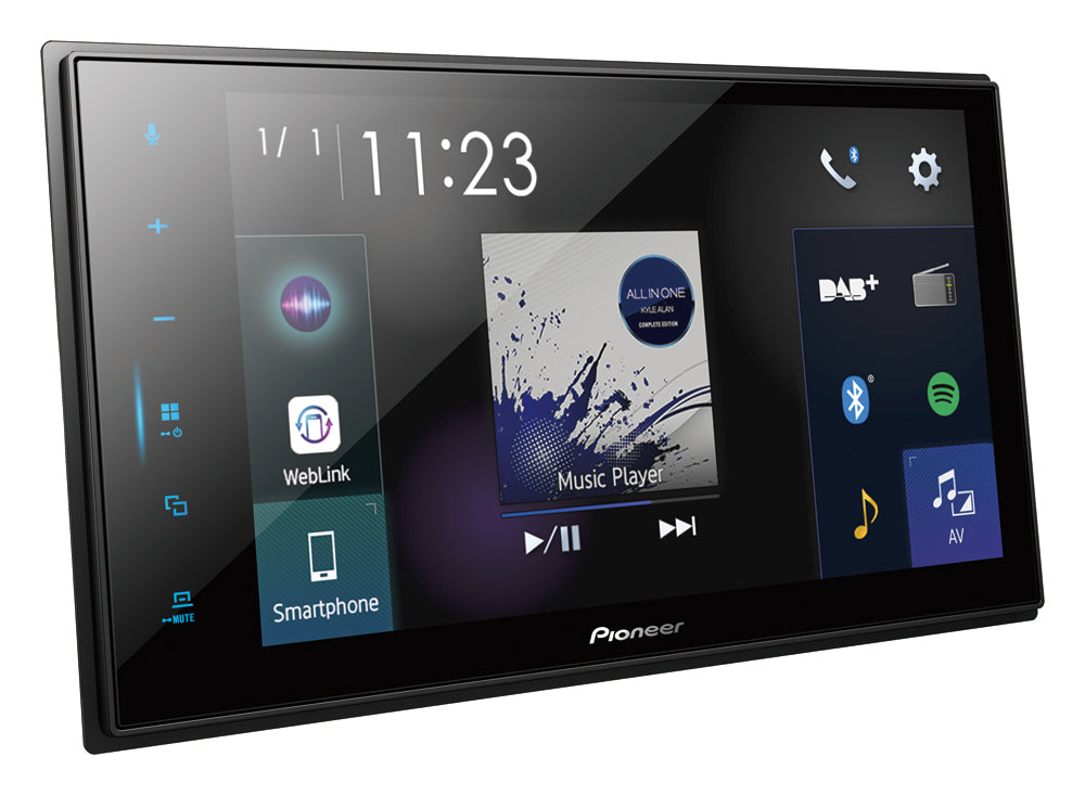 Pioneer SPH-EVO82DAB-Uni1-DIN Autoradio m. Apple CarPlay, DAB und Bluetooth