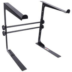Laptopständer mit Montagehalterung – verstellbar für 12–17", Schwarz
