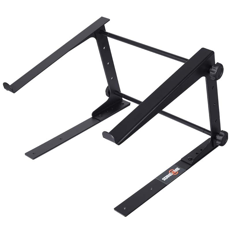 Laptopständer mit Montagehalterung – verstellbar für 12–17", Schwarz