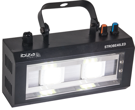 Ibiza LED Stroboskoplicht (2x20W)