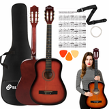 SUPRIMO CGS2 SB klassische Gitarre 4/4 Sunburst für n