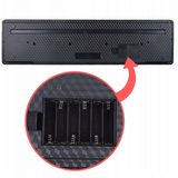 SUPRIMO 6109L batteriebetriebenes Keyboard für Bildungszwecke mit Hintergrundbeleuchtung