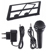 SUPRIMO 6109L batteriebetriebenes Keyboard für Bildungszwecke mit Hintergrundbeleuchtung