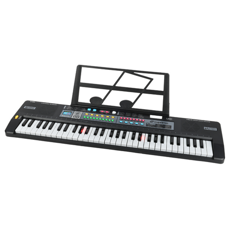 SUPRIMO 6109L batteriebetriebenes Keyboard für Bildungszwecke mit Hintergrundbeleuchtung