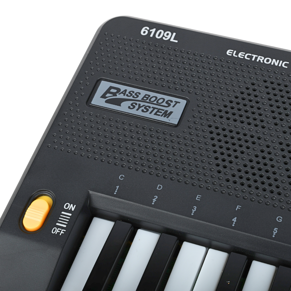 SUPRIMO 6109L batteriebetriebenes Keyboard für Bildungszwecke mit Hintergrundbeleuchtung