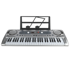 SUPRIMO 824 USB Keyboard mit Mikrofon, MP3-Player und Notenständer