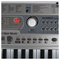 SUPRIMO 824 USB Keyboard mit Mikrofon, MP3-Player und Notenständer