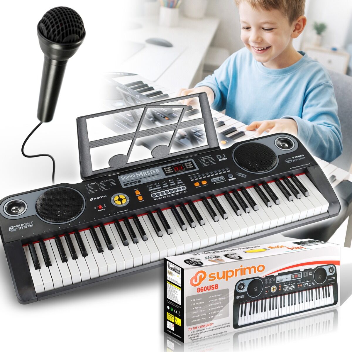 SUPRIMO 860 USB Børne keyboard