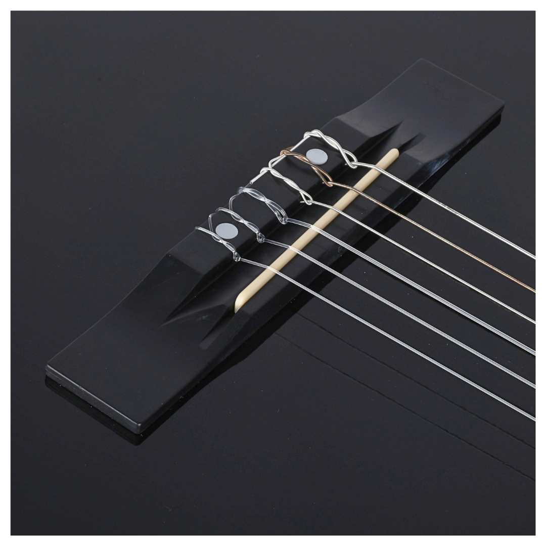 Suprimo CGS1 BK Klassische Gitarre 4/4 – Schwarz